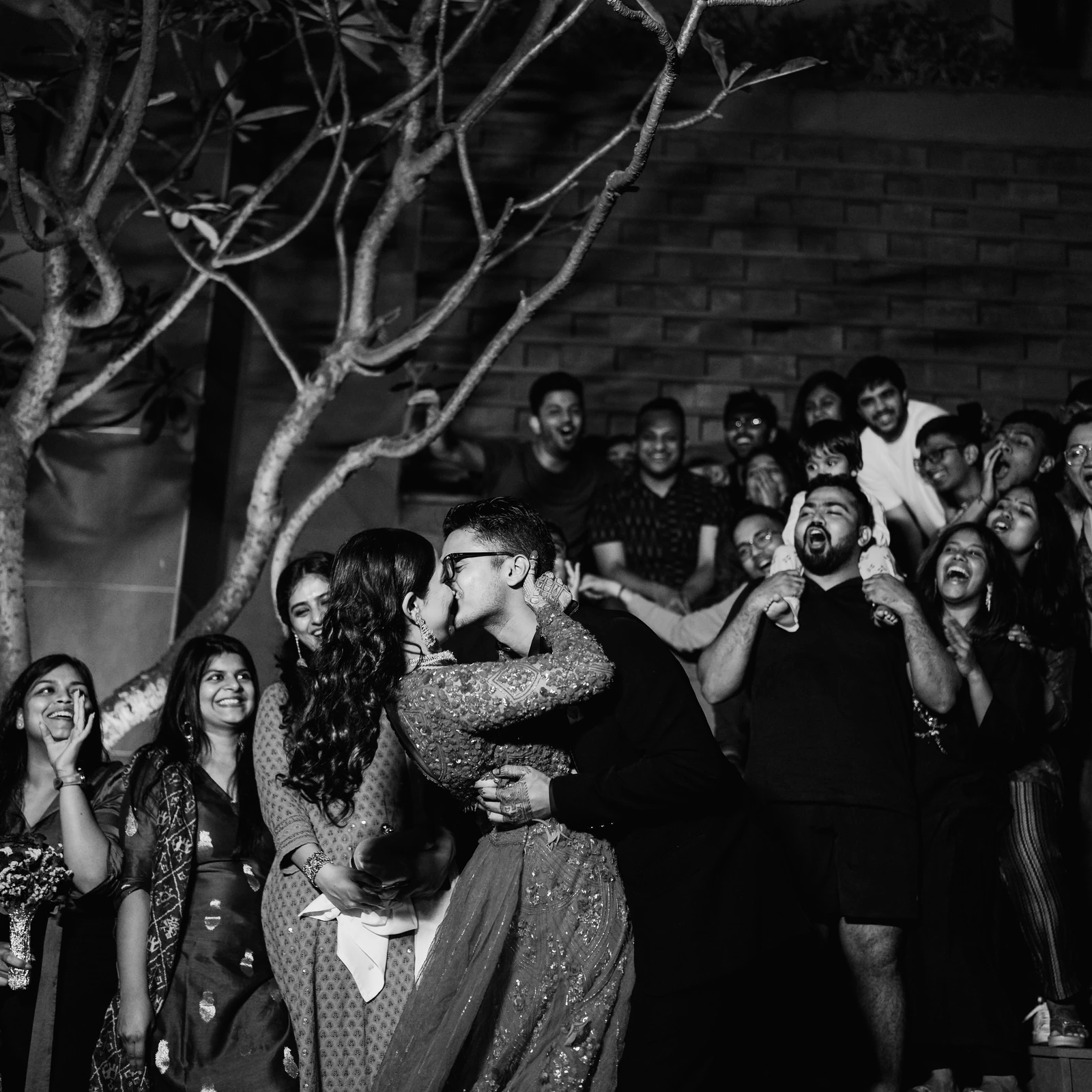 Celebrations in black and white