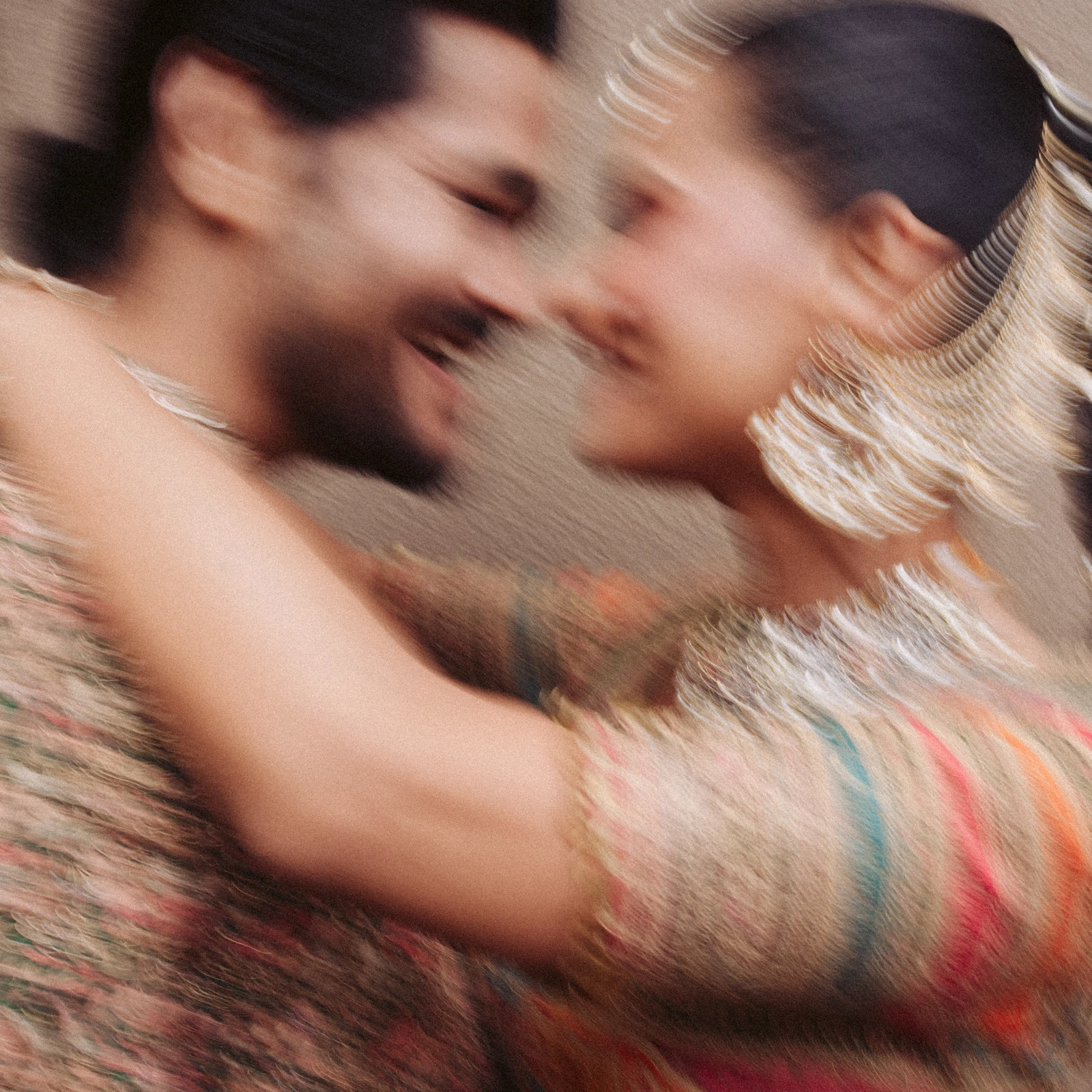 Couple in motion