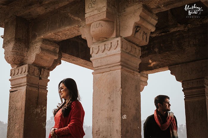 Pre wedding shoot by Blushing Bride